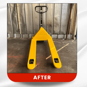 Service Hand Forklift sesudah pengerjaan di PT Bisman Bintang Buana