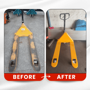 Layanan Service Hand Pallet Cikarang terdekat yang cepat dan profesional untuk kebutuhan logistik.